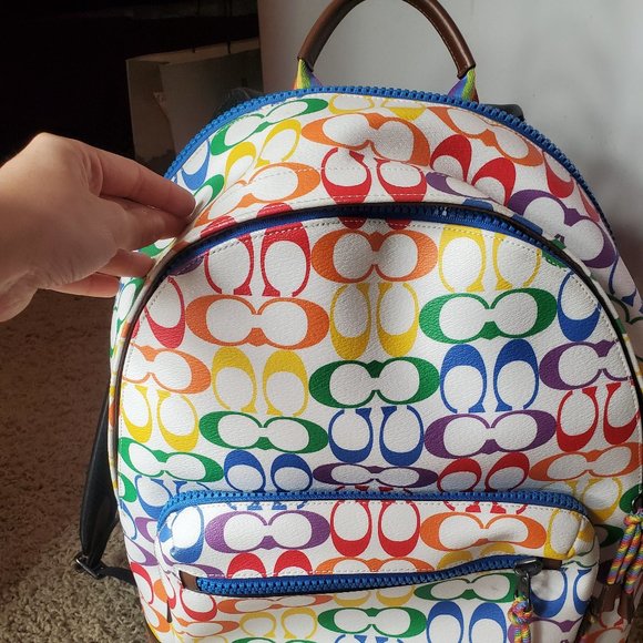 Limited edition LGBTQ Coach Pride backpack - Picture 4 of 9